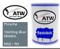 Preview: Porsche, Yachting Blue Metallic, M5S / R9: 500ml Lackdose, von ATW Autoteile West.